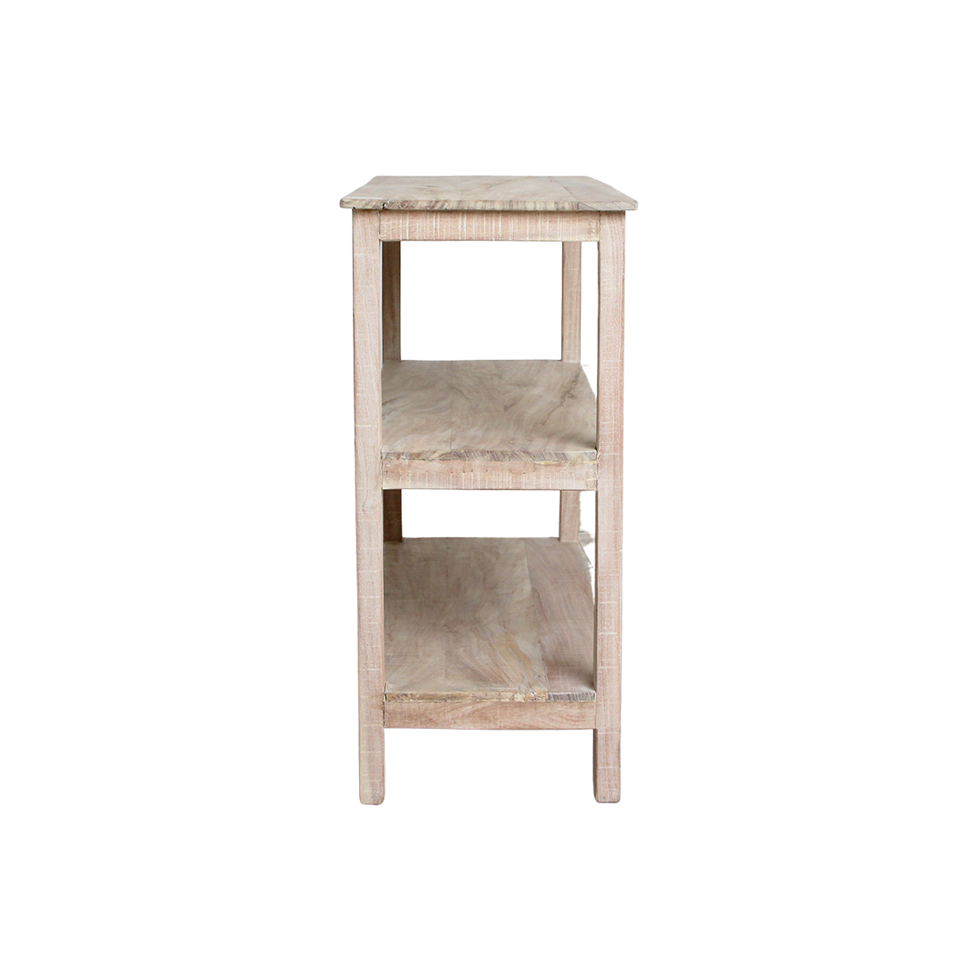 Limewash schoenenrek - 90x35x76 cm