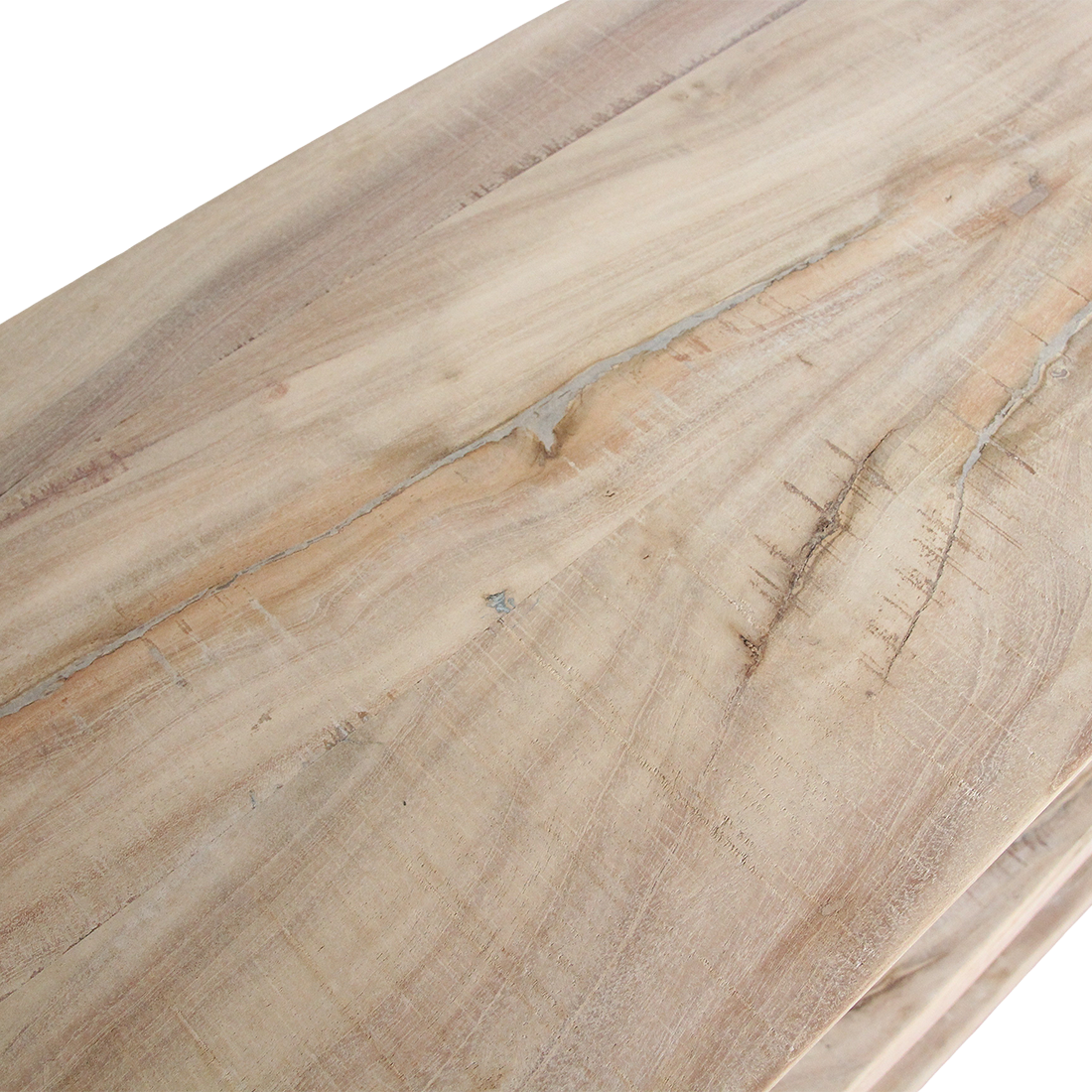 Limewash schoenenrek - 90x35x76 cm