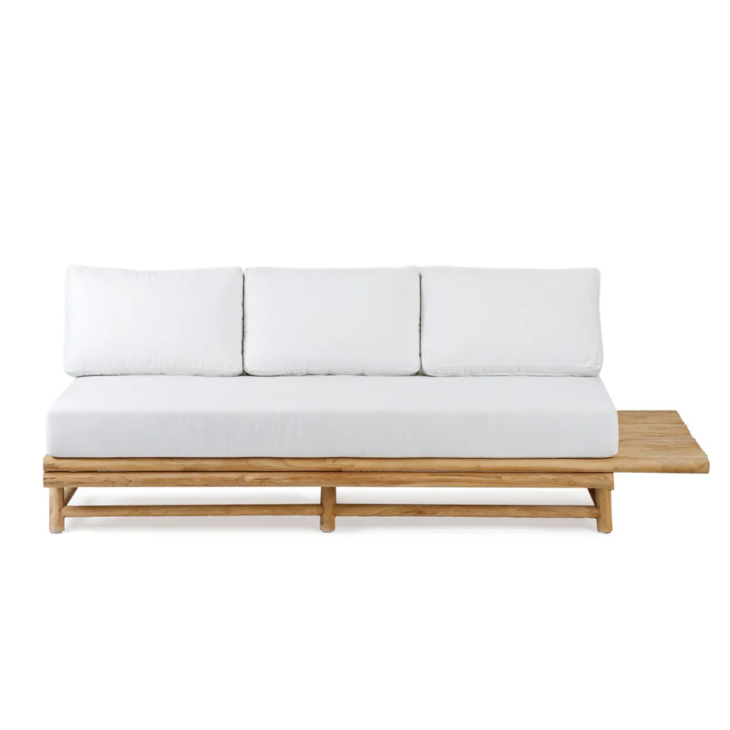 The Nusa Penida Driezitsbank - Naturel/Wit - Outdoor
