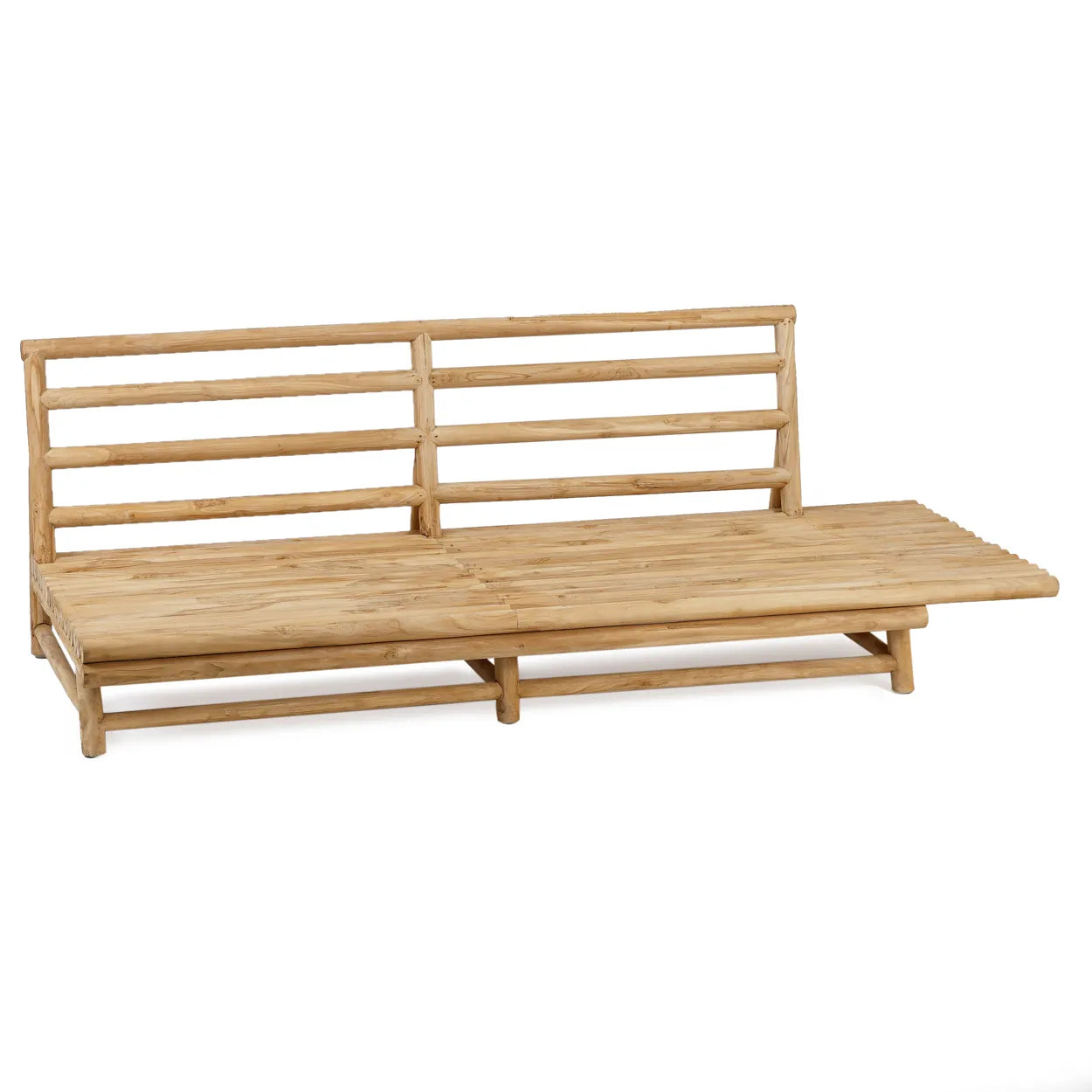 The Nusa Penida Driezitsbank - Naturel/Wit - Outdoor