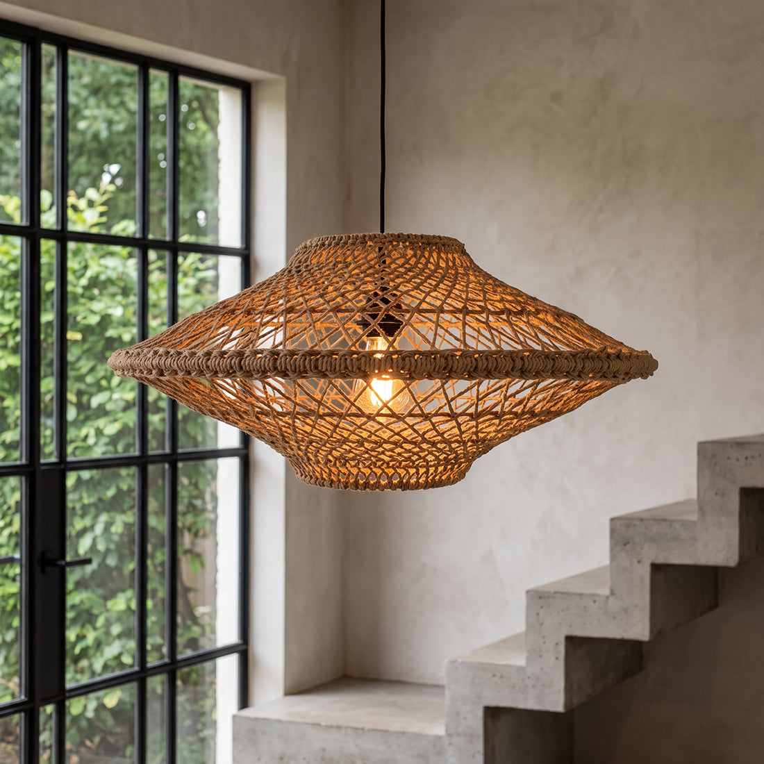 Corda hanglamp -  Ø 60x29 cm