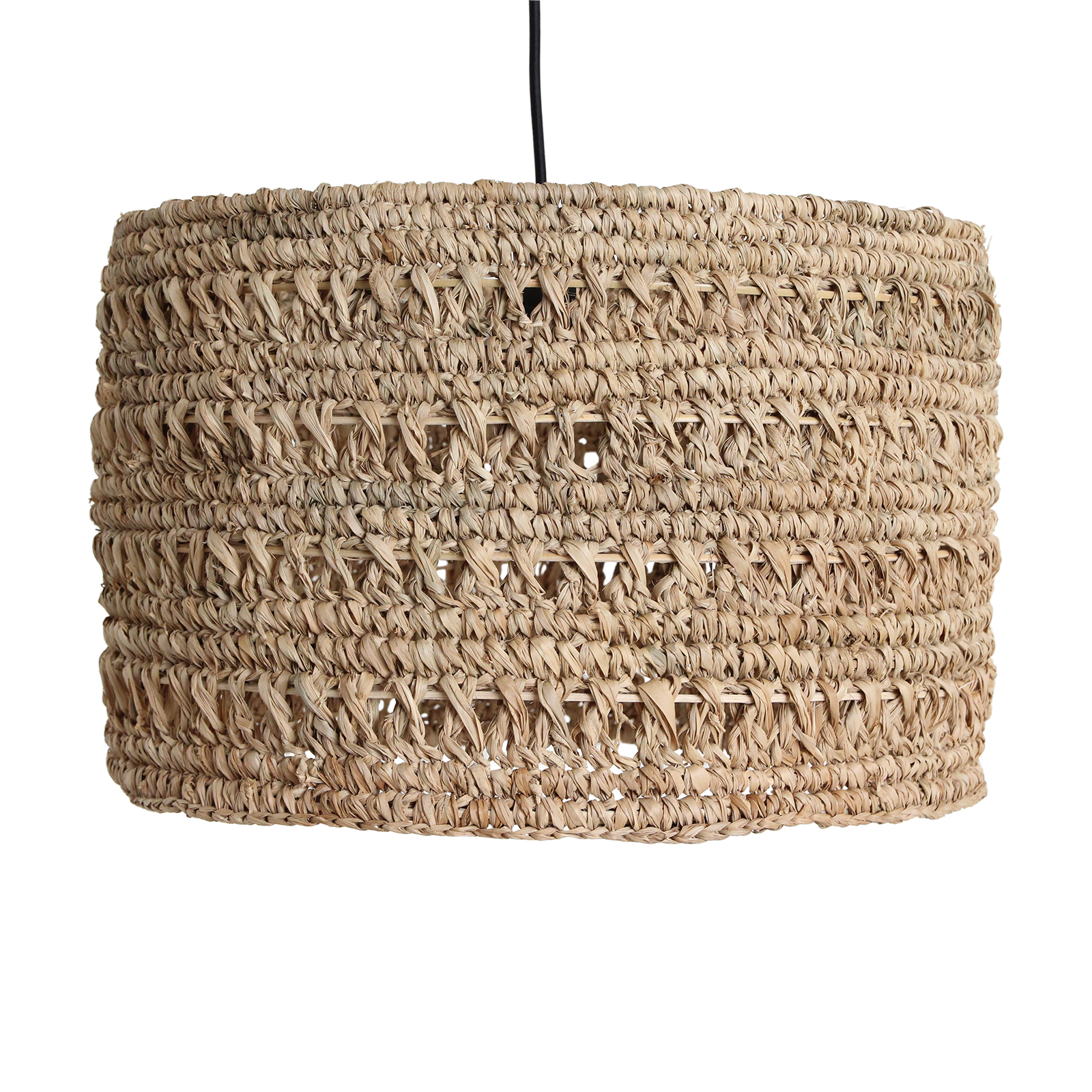 Herba hanglamp van zeegras - Ø 40x25 cm