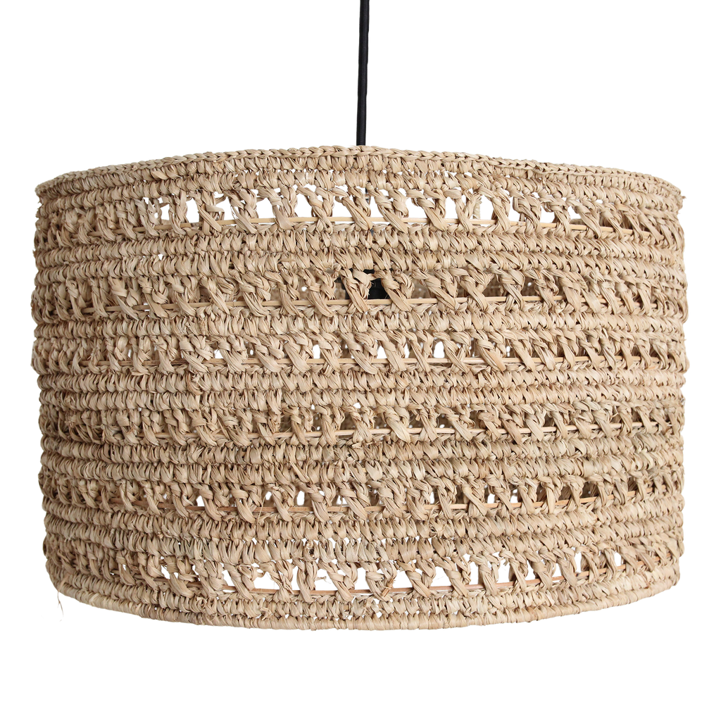 Herba hanglamp van zeegras - Ø 50x30 cm