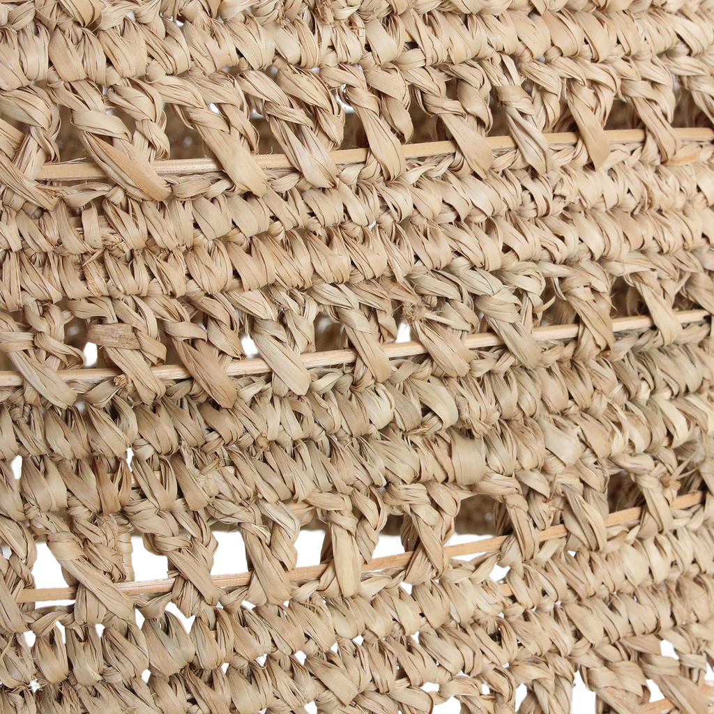 Herba hanglamp van zeegras - Ø 50x30 cm