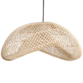 Maze rotan hanglamp organic XL - Ø 75x31 cm