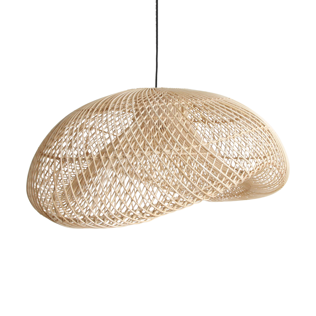 Maze rotan hanglamp organic XL - Ø 75x31 cm