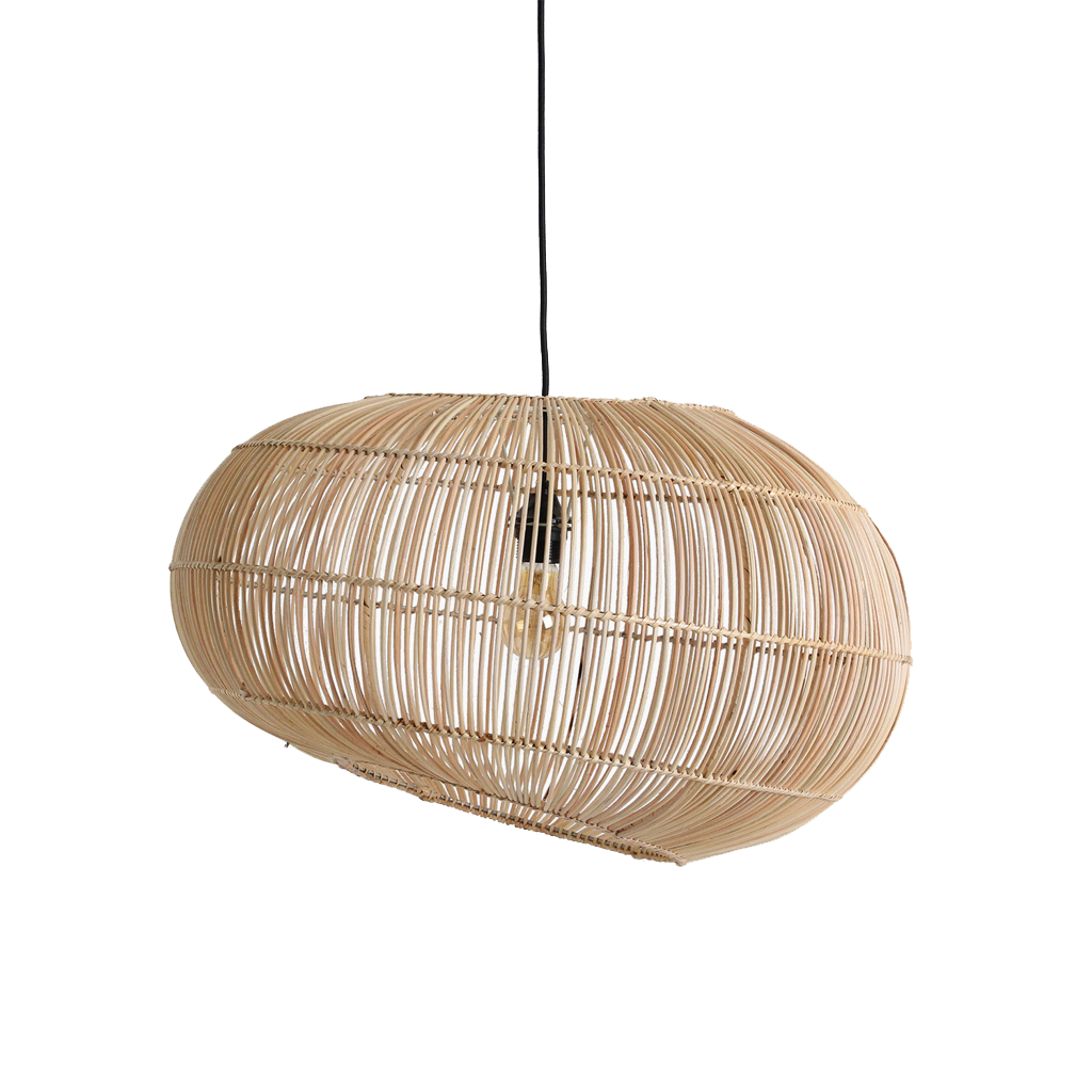 Luna rotan hanglamp Orbit -Ø 62x37 cm