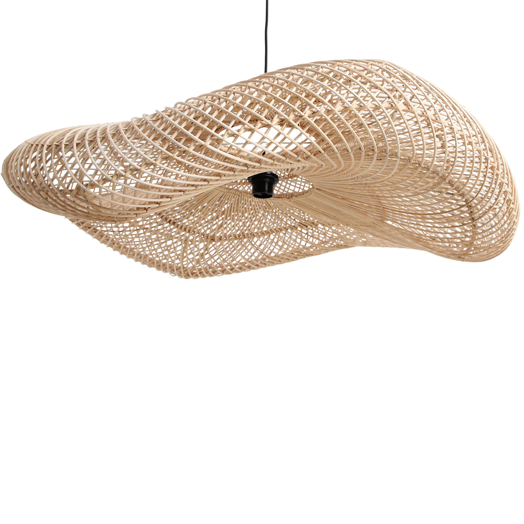 Wave rotan lamp  XXL - Ø115x35 cm