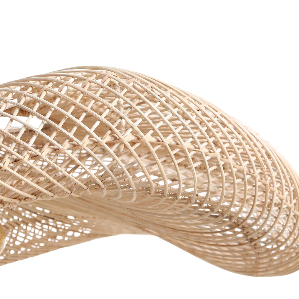 Wave rotan lamp  XXL - Ø115x35 cm