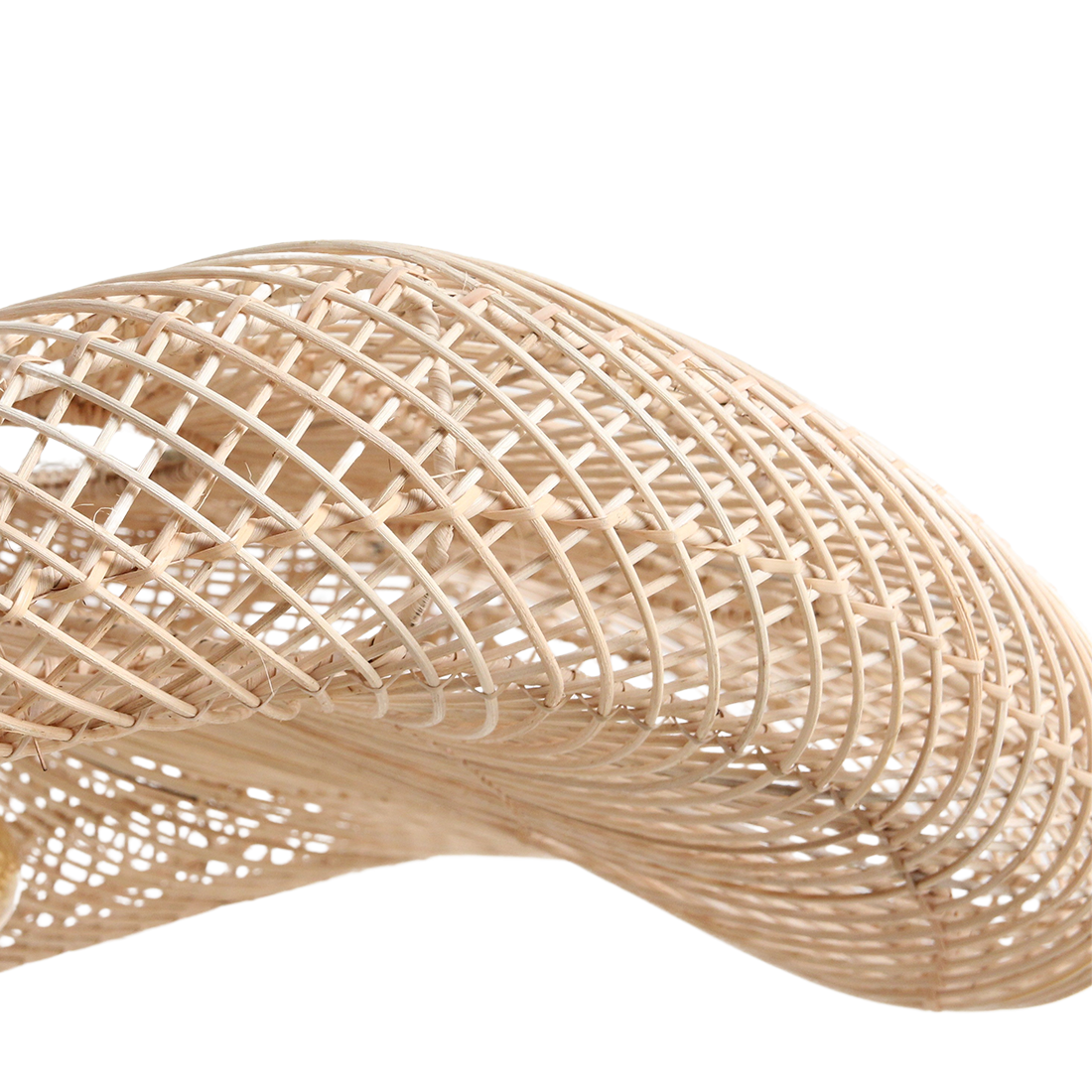 Wave rotan lamp  XXL - Ø115x35 cm
