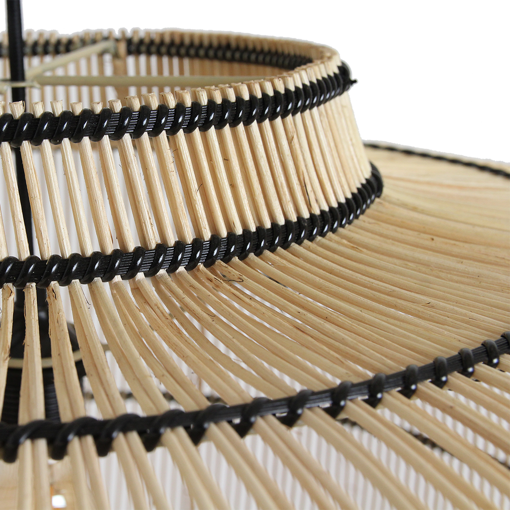 Stella rotan hanglamp - 61x61x36 cm