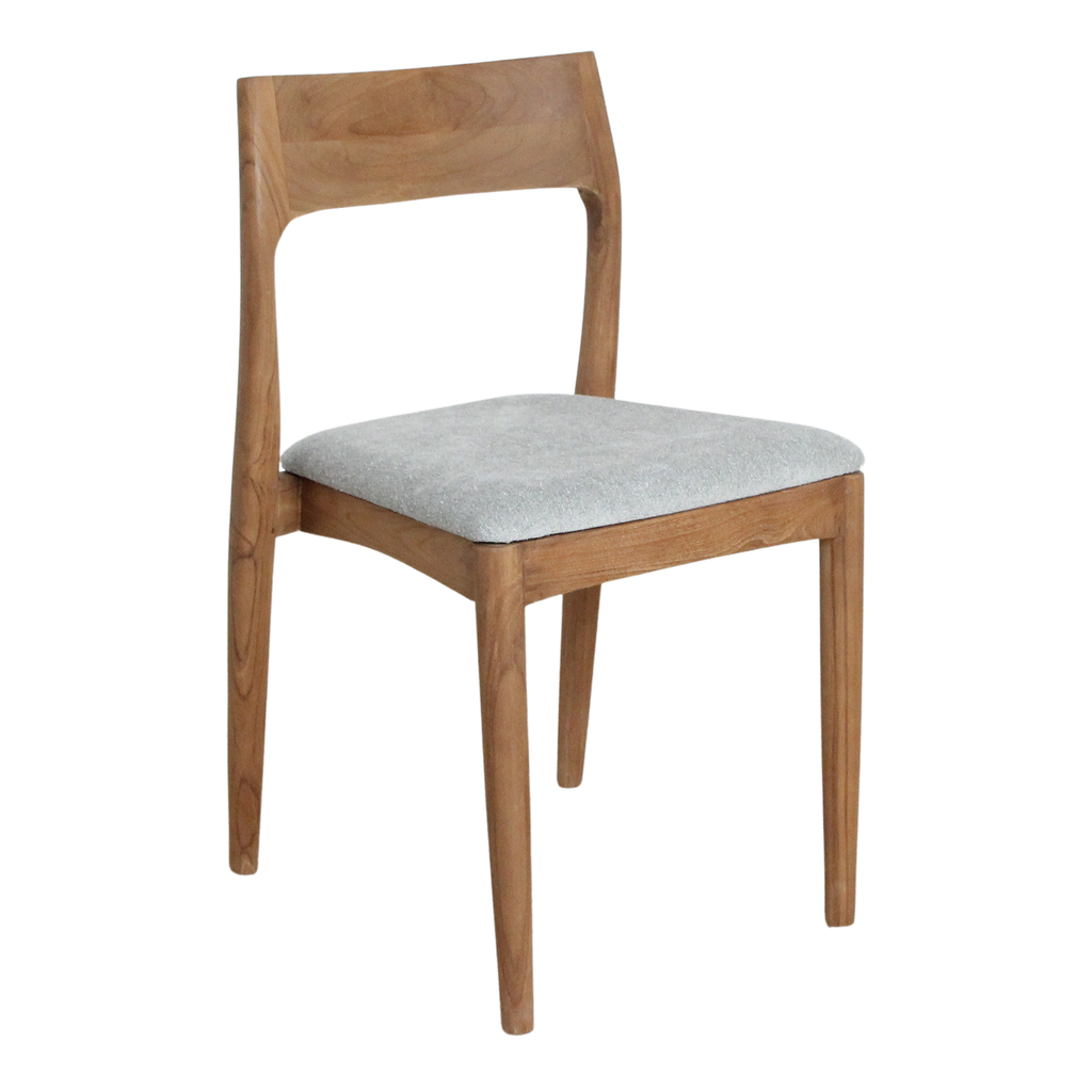 Freya Teak Dining Chair Light Green (Set of 2)