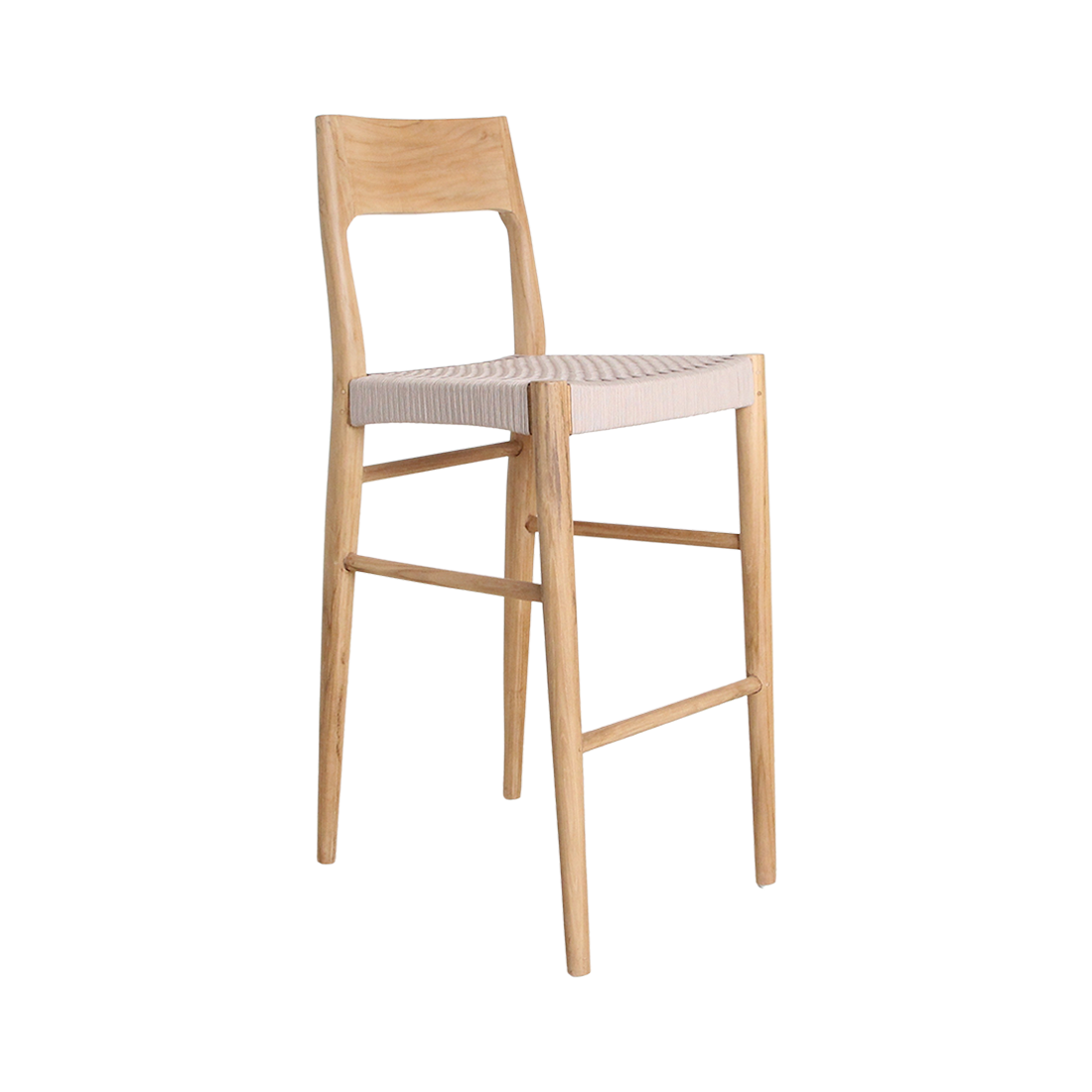 Freya teakhouten barstoel outdoor