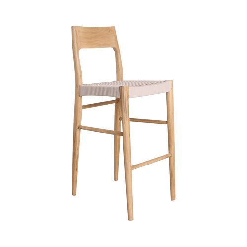 Freya teakhouten barstoel outdoor - Noël Home