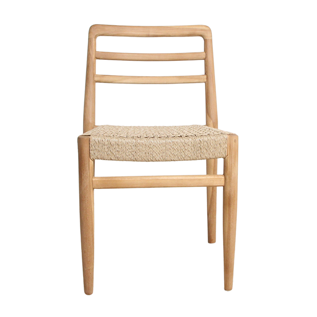 Verano Teak Garden Chair - Natural (set of 2)