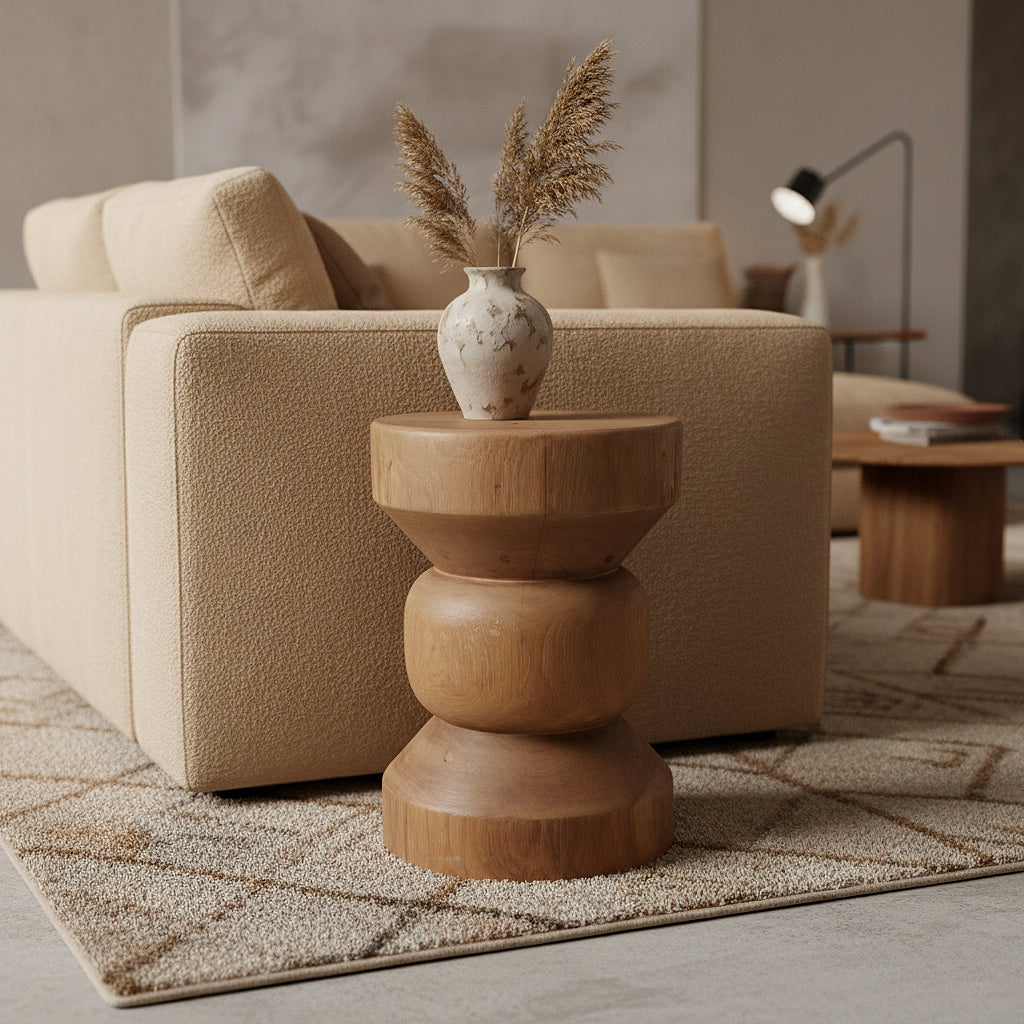 Forma teakhouten bijzettafel Ritari naturel