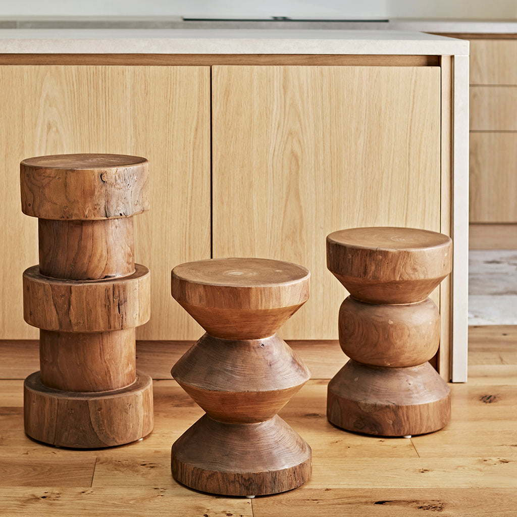 Forma teakhouten bijzettafel Ritari naturel