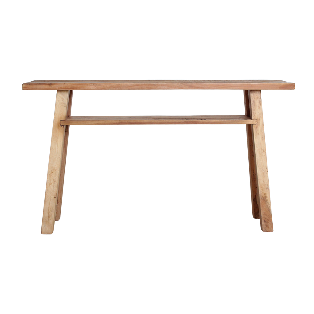 Farmwood wandtafel/sidetable large - FSC-gerecycled hout
