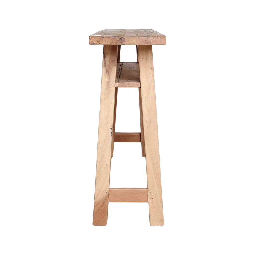 Farmwood wandtafel/sidetable large - FSC-gerecycled hout