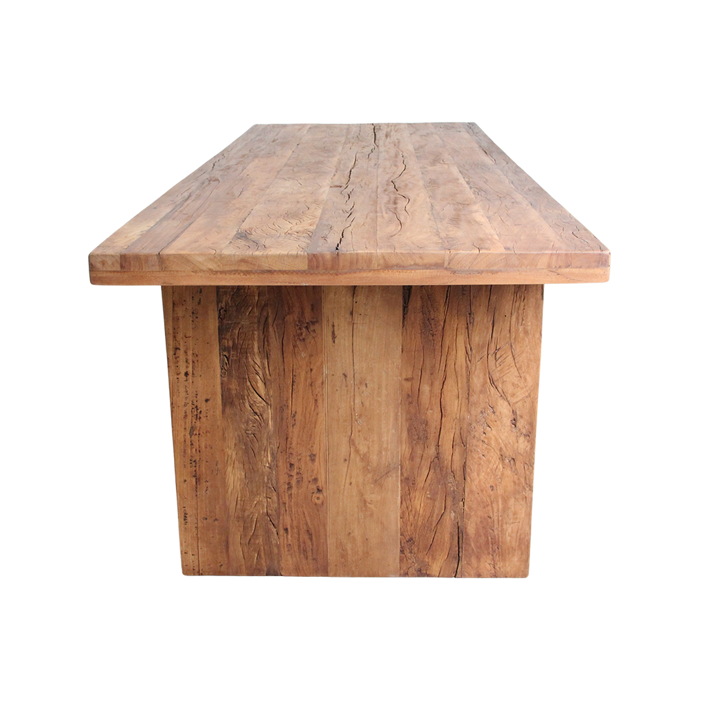 Farmwood Waterfall eettafel - FSC-gerecycled hout - 240 cm