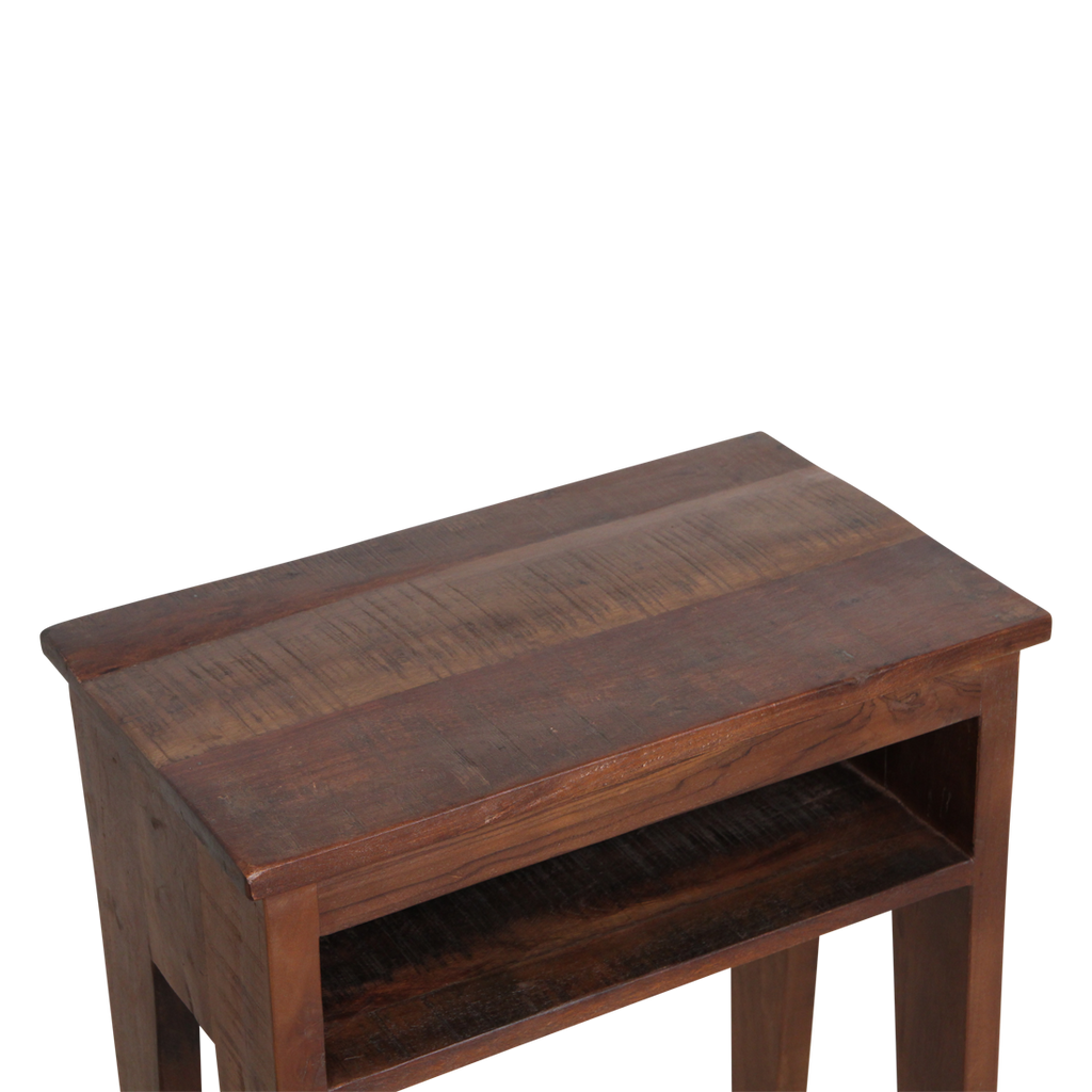 Factory nachtkastje - FSC-gerecycled hout - 50x30x60 cm