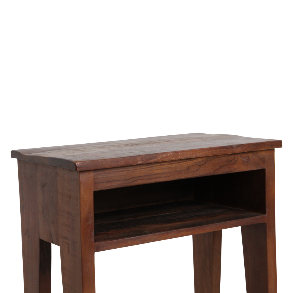 Factory nachtkastje - FSC-gerecycled hout - 50x30x60 cm