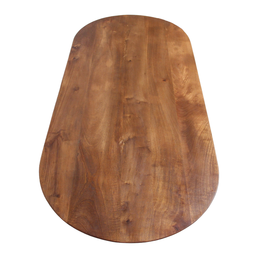 Bullnose salontafel bruin - mangohout