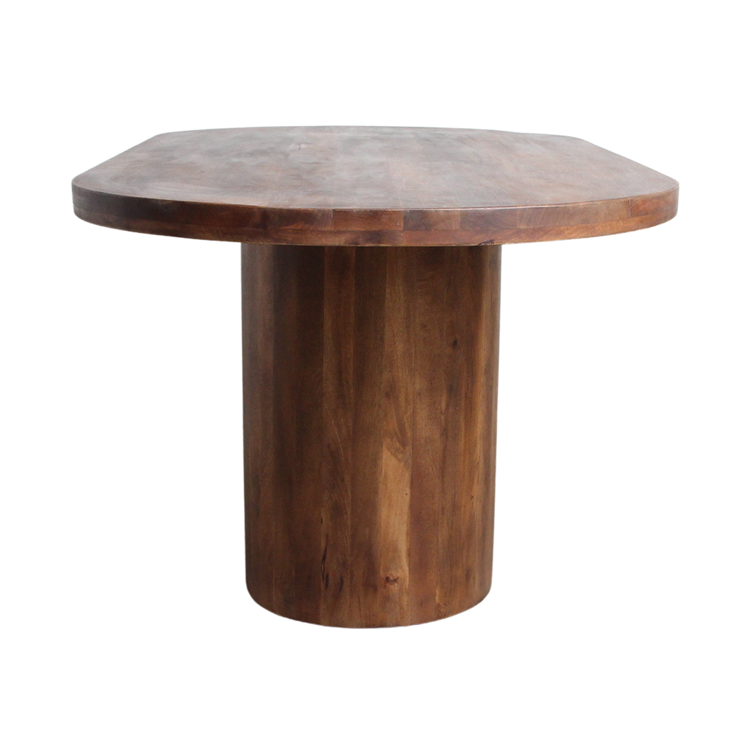 Bullnose Oblong mangohouten eettafel ovaal - 240 cm