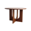 Bullnose Coliseo ronde mangohouten eettafel - Ø 120 cm