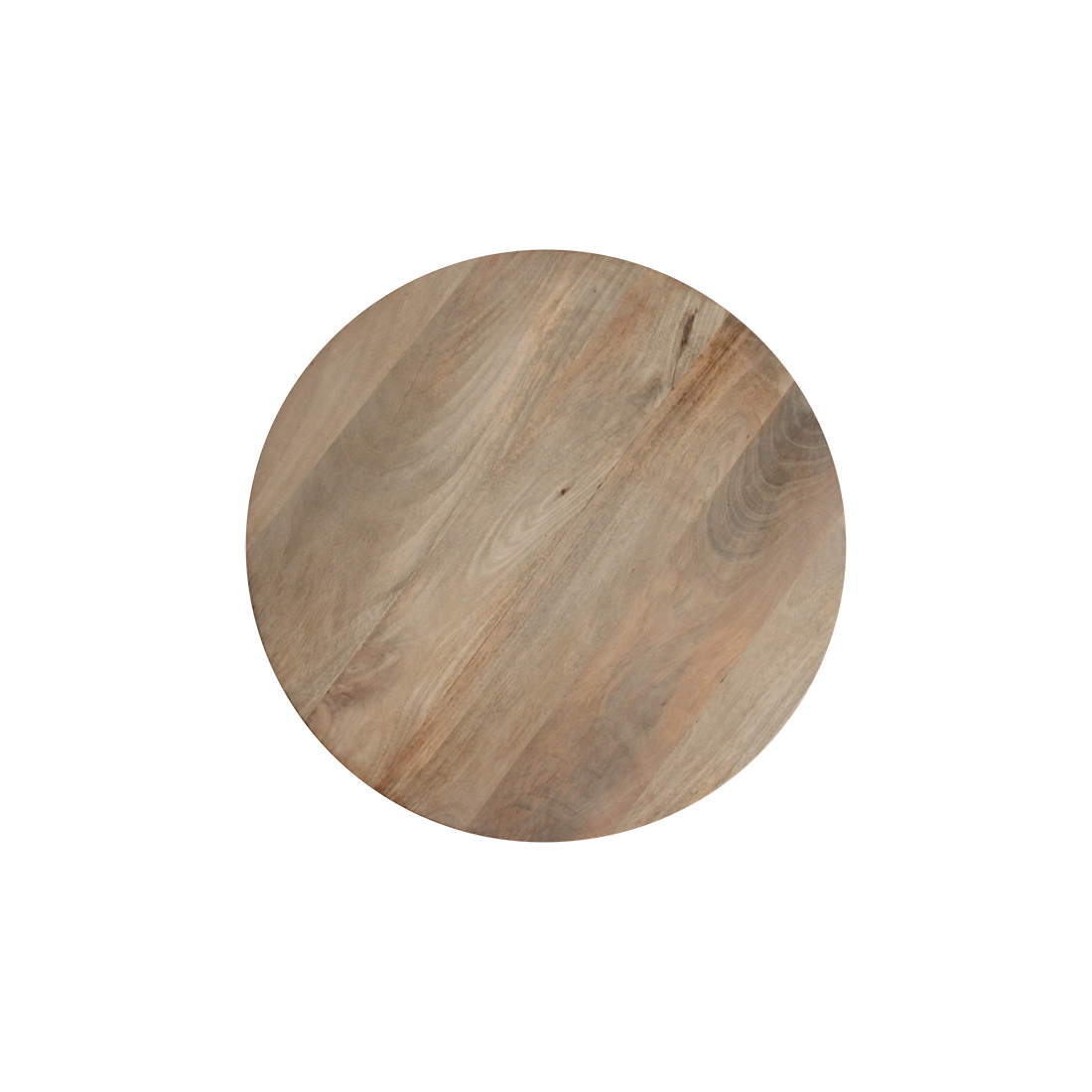 Bullnose side table reversed natural Ø 55 cm
