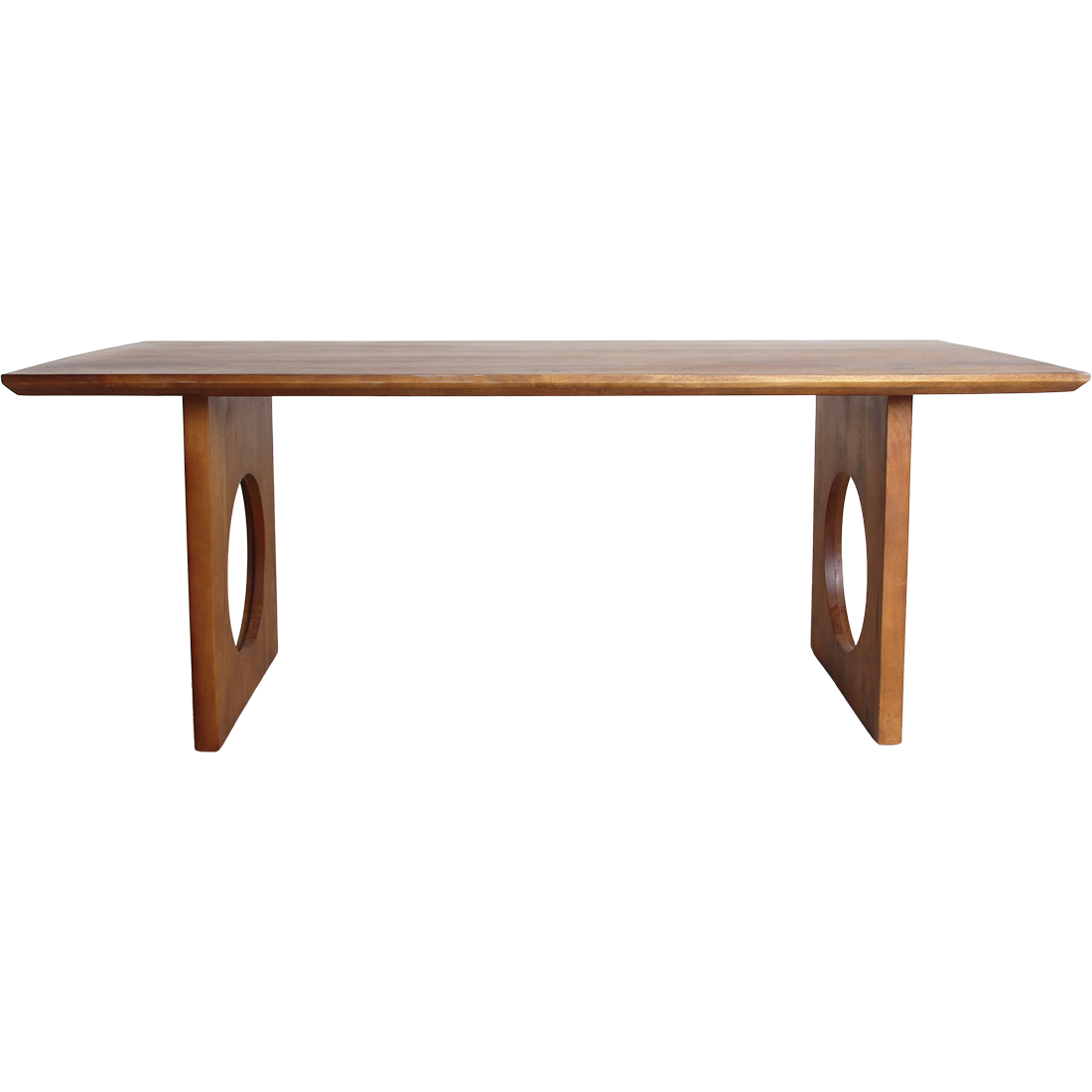 Bullnose Chamfered Loop mangohouten eettafel  - 240 cm
