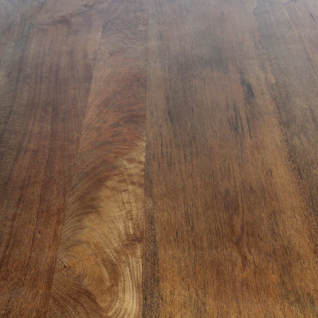 Bullnose Chamfered Mix mangohouten eettafel  - 240 cm