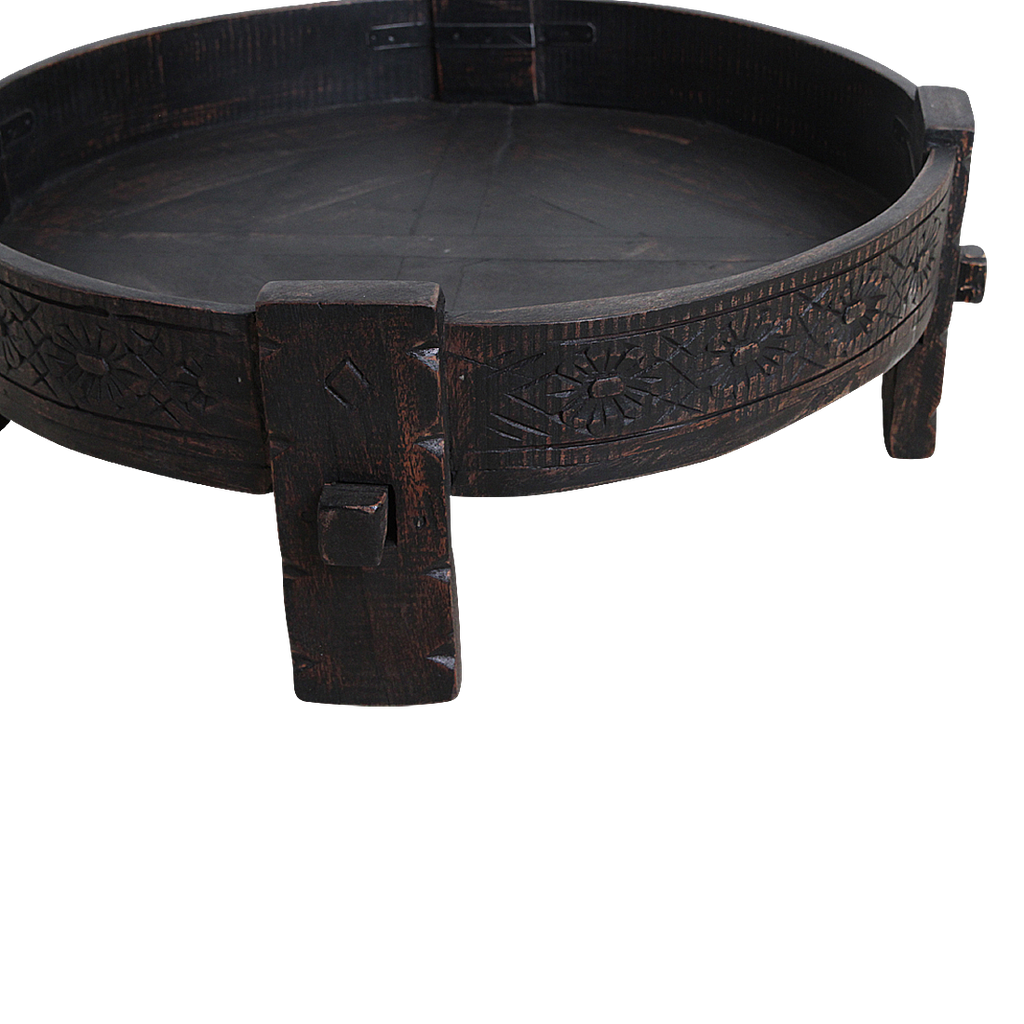 Chakki Side Table Black - 73x73x25 cm