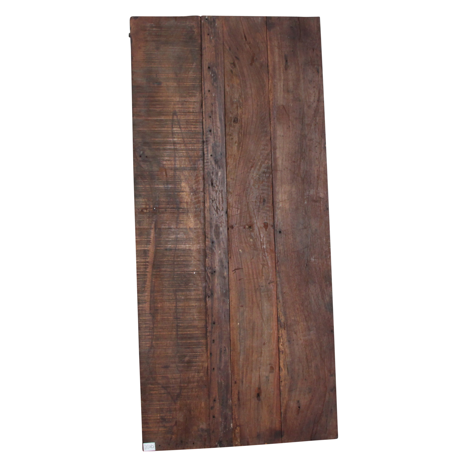 Inklapbare vintage eettafel - Gerecycled hout - 165x75x76 cm