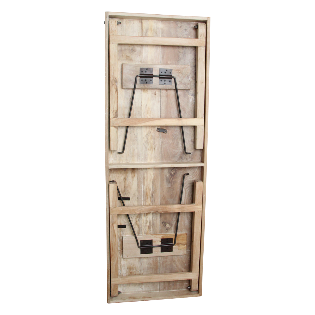 Limewash opklapbare eettafel - 172x60x76 cm