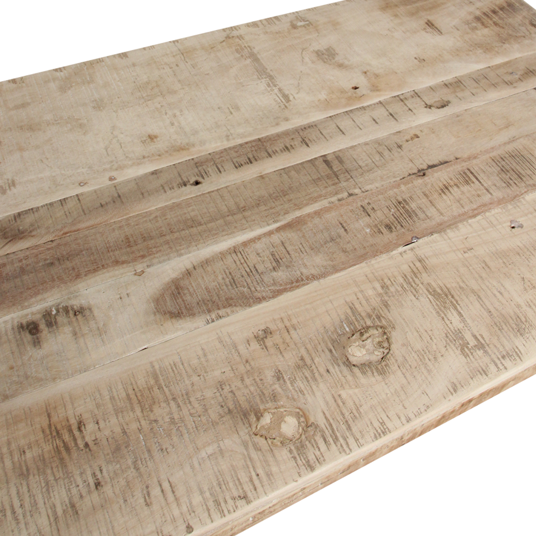 Limewash inklapbare salontafel - 120x75x45 cm