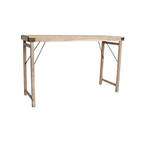 Limewash inklapbare bartafel - 170x60x107 cm - Noël Home