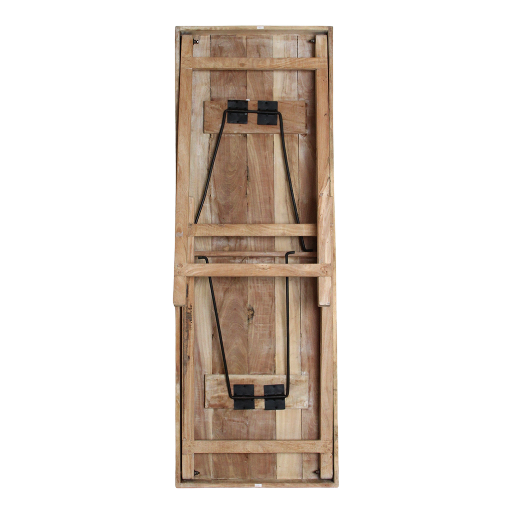 Limewash inklapbare bartafel - 170x60x107 cm