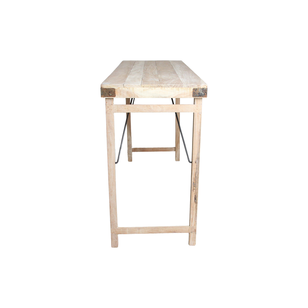 Limewash inklapbare bartafel - 170x60x107 cm