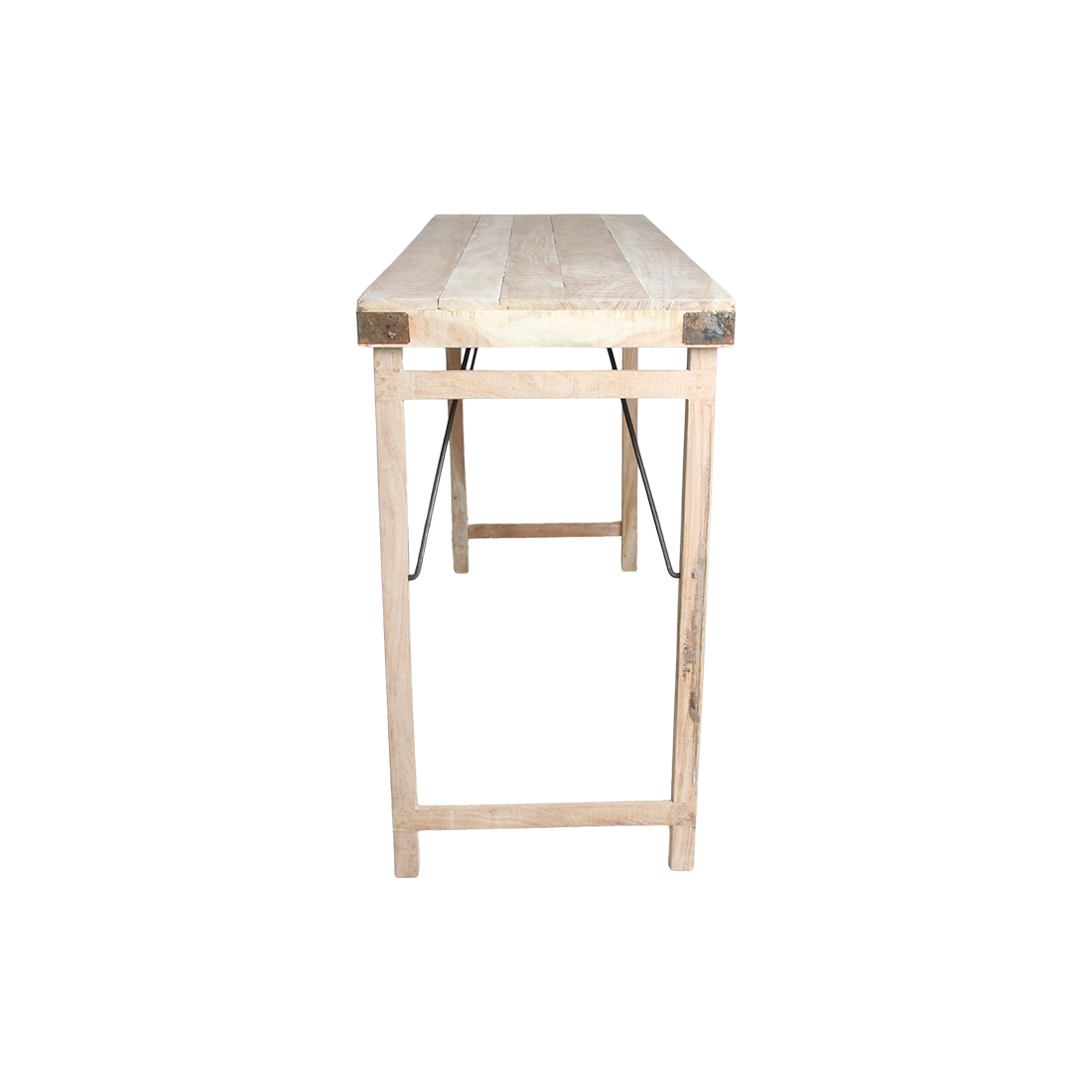 Limewash inklapbare bartafel - 170x60x107 cm