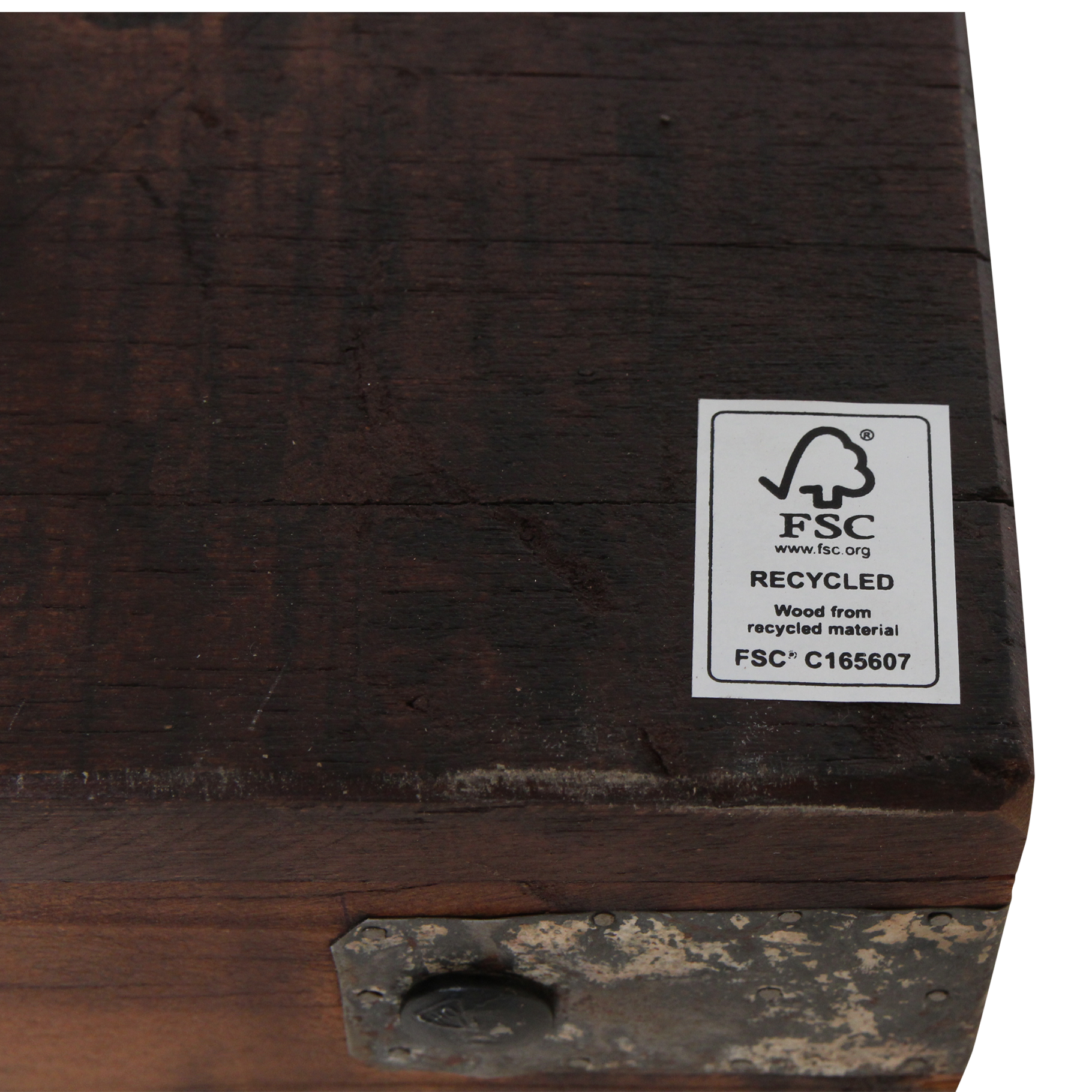 Bruine inklapbare salontafel - 120x75x45 cm