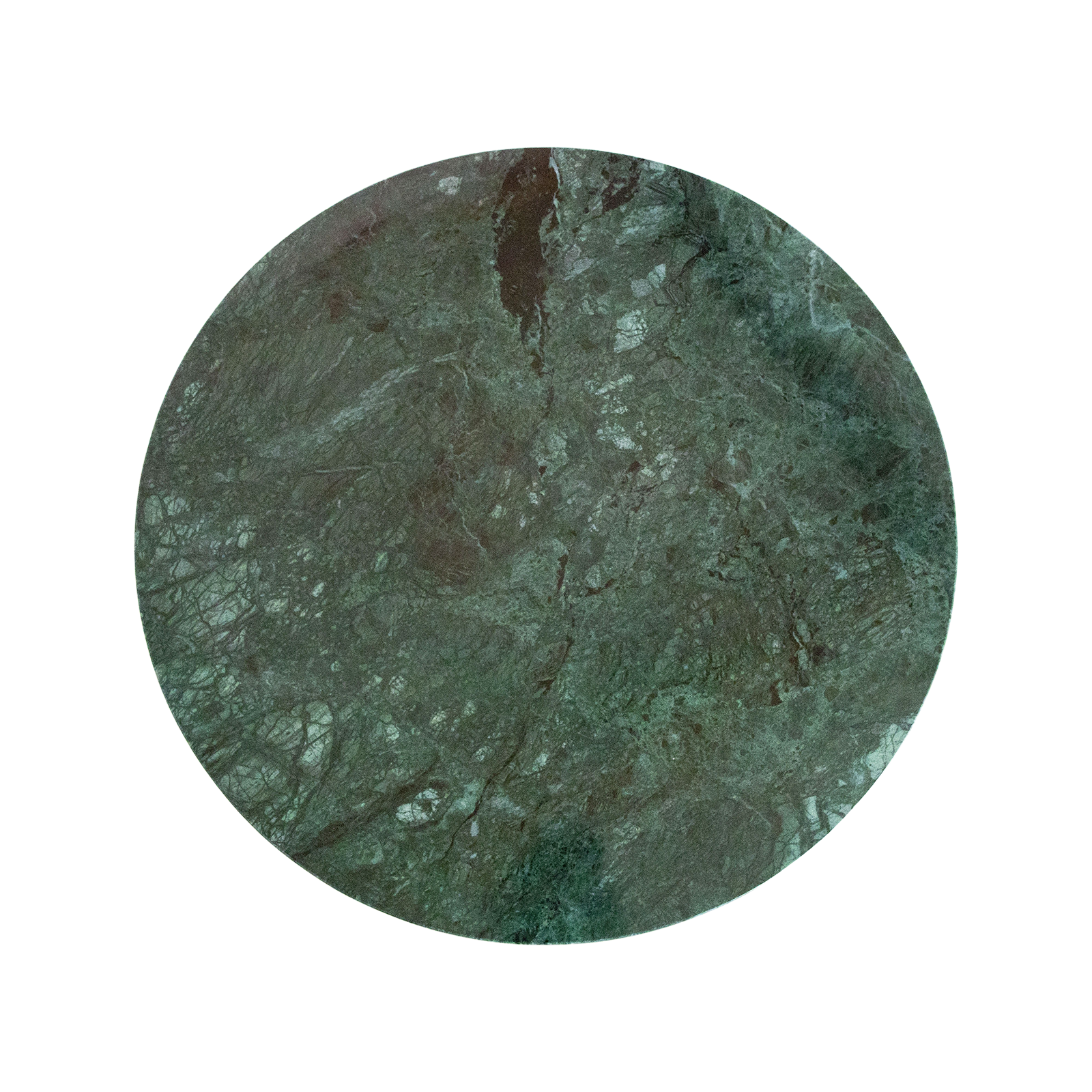 Marmeren bijzettafel rond - groen