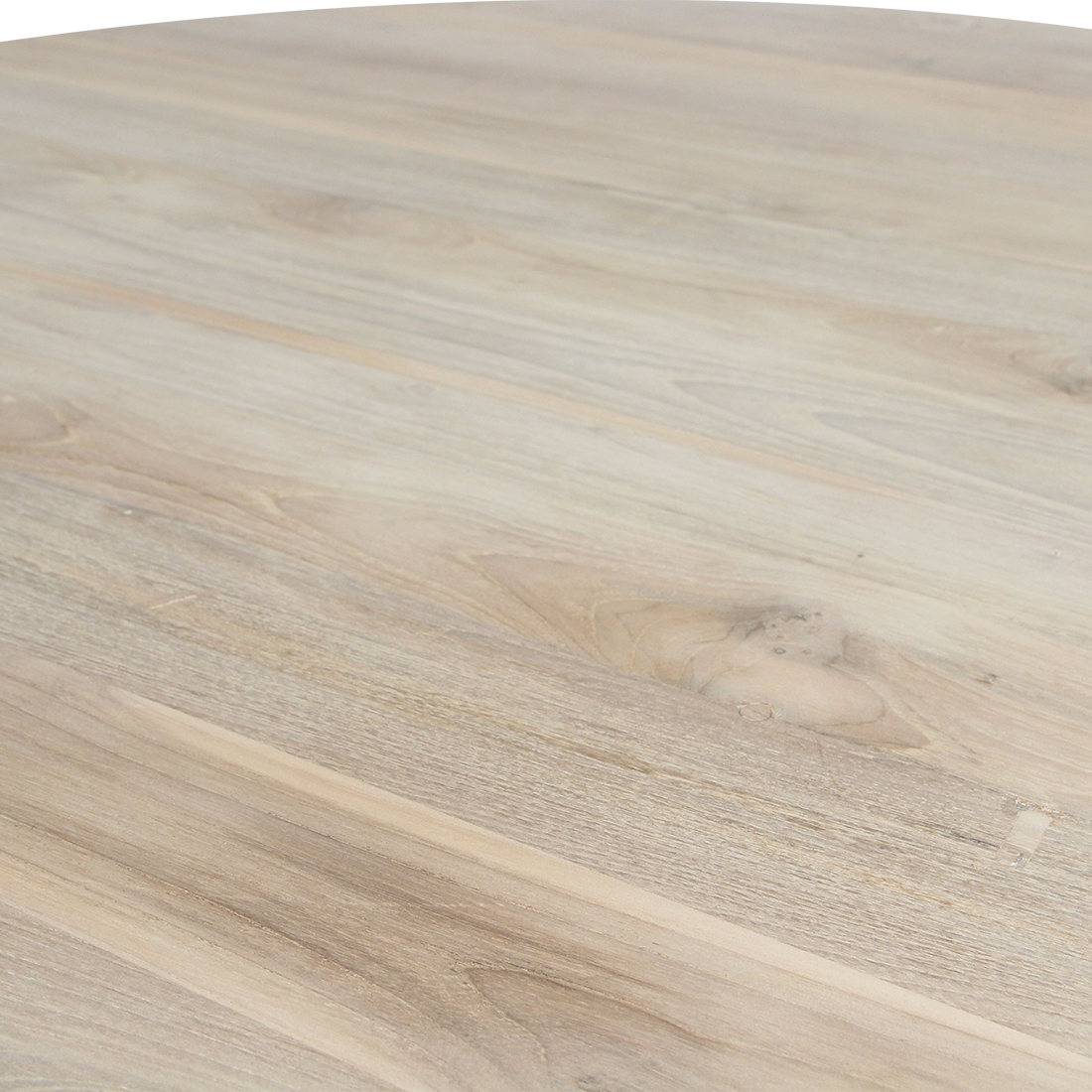 Eiffel teakhouten ronde eettafel  - Ø 140 cm