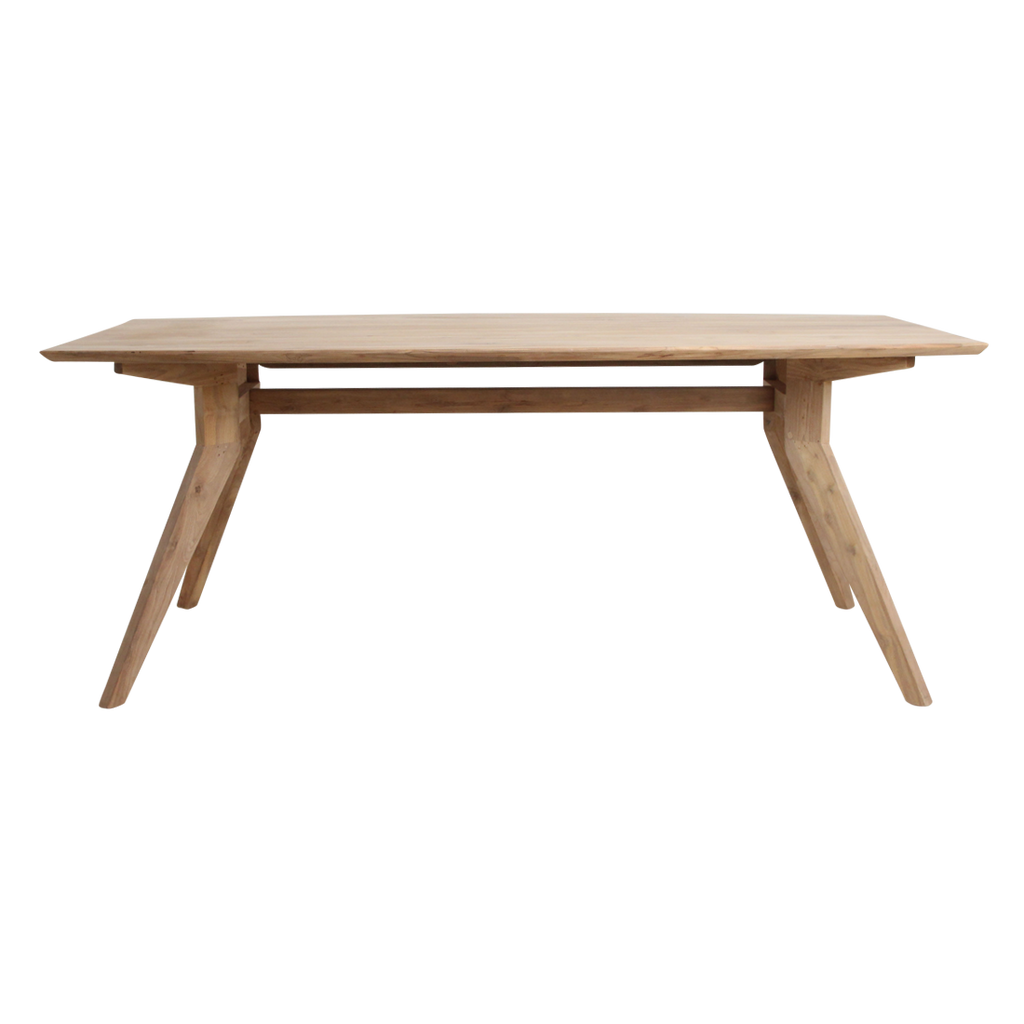 Studio teakhouten eettafel - 200 cm