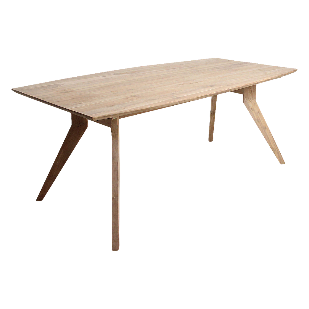 Studio teakhouten eettafel - 240 cm