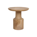Nero teak side table Day - natural teak