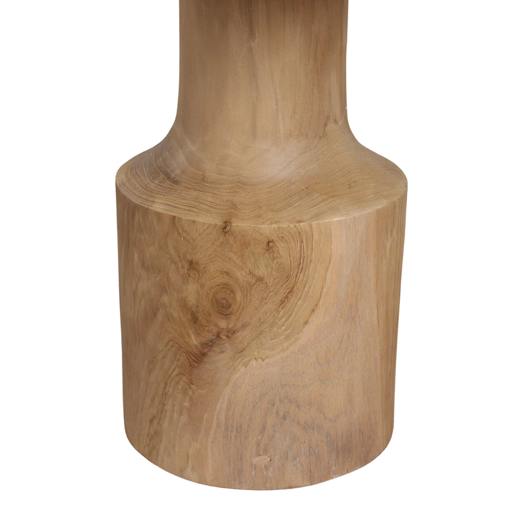 Nero teak side table Day - natural teak