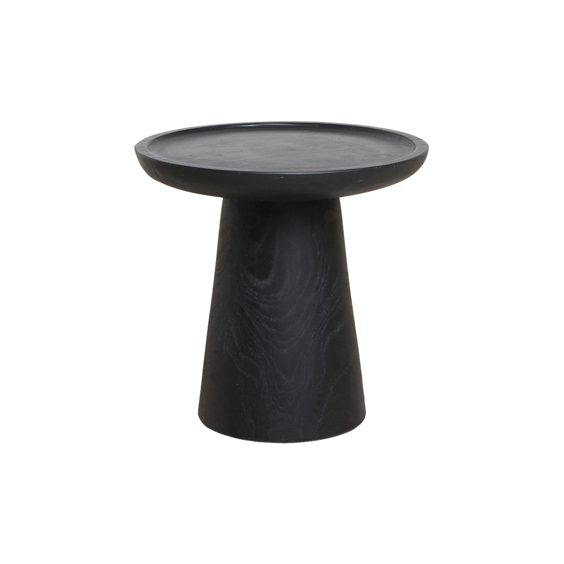 Nero teakhouten bijzettafel  Dusk - zwart