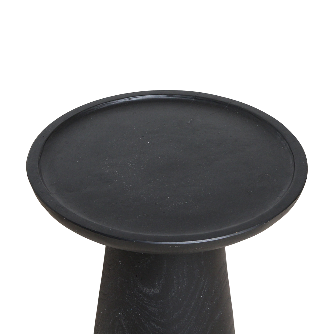 Nero teakhouten bijzettafel  Dusk - zwart