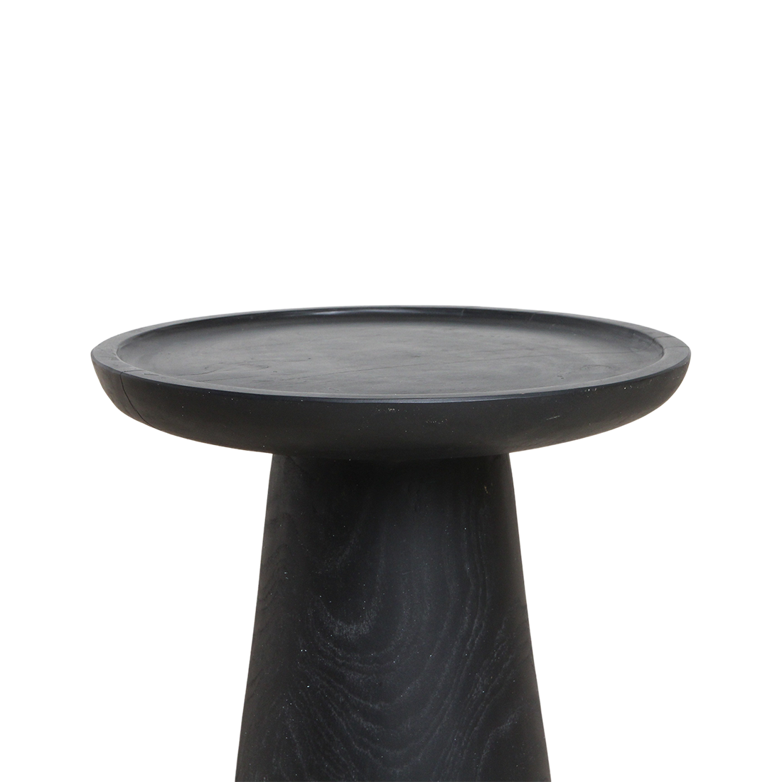 Nero teakhouten bijzettafel  Dusk - zwart